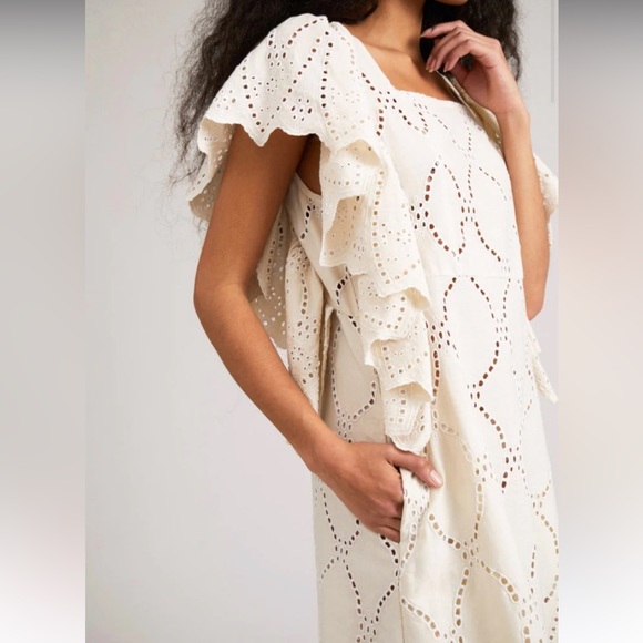 MUNTHE “Hico” dress in cream. Size 34. New without tags - Picture 2 of 10